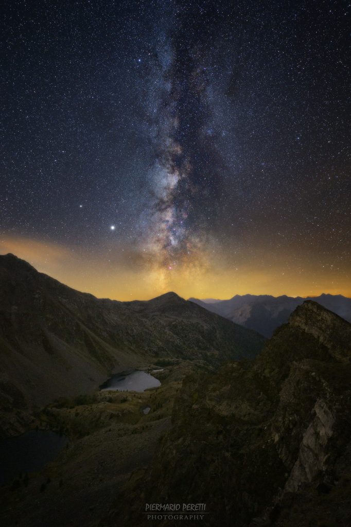 Via Lattea Alpi Francesi Milky Way French Alps Piermario Peretti