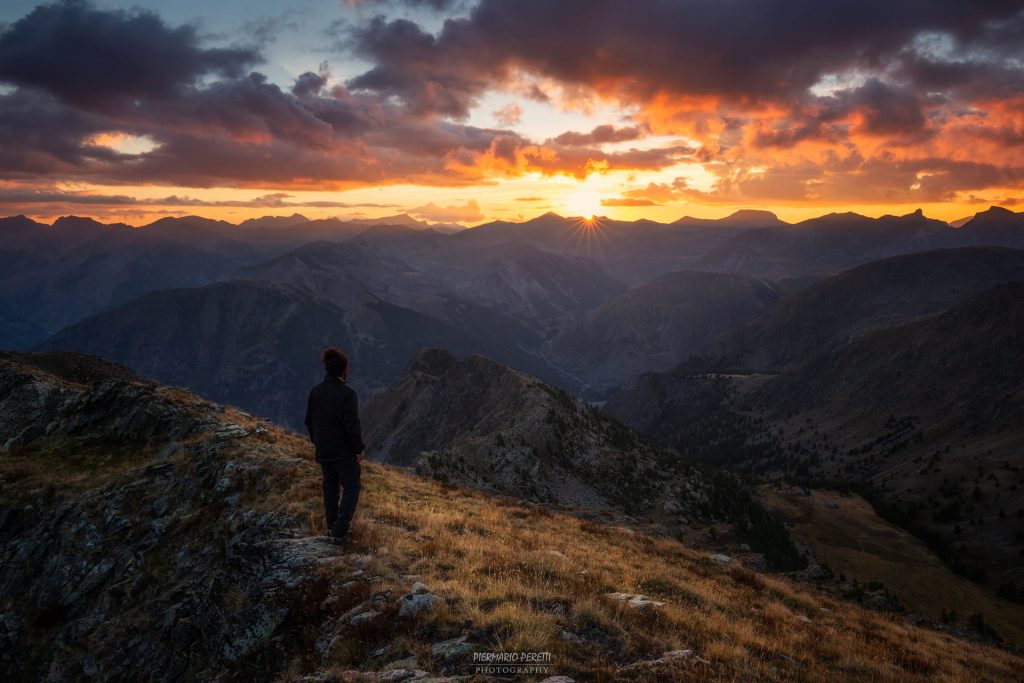 Sunset French Alps